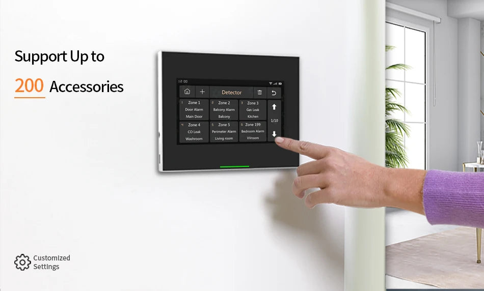 WIFI Smart Alarm - large Home