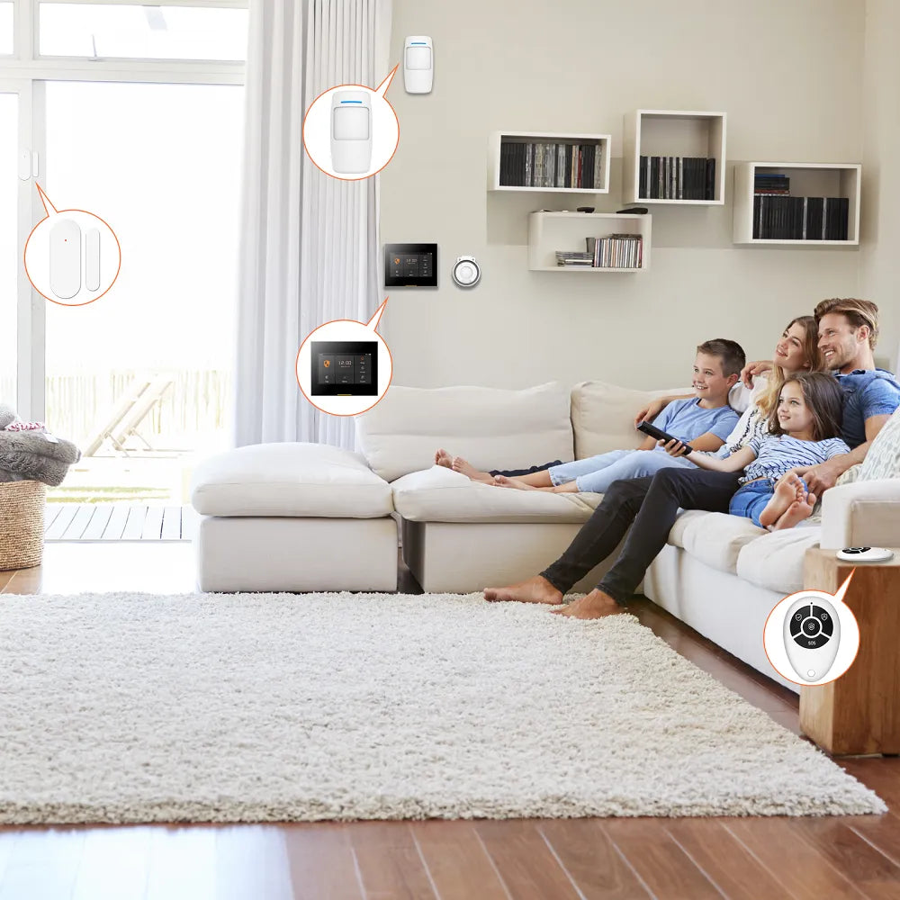 WIFI Smart Alarm - large Home
